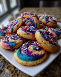 Galaxy Swirl Sugar Cookies