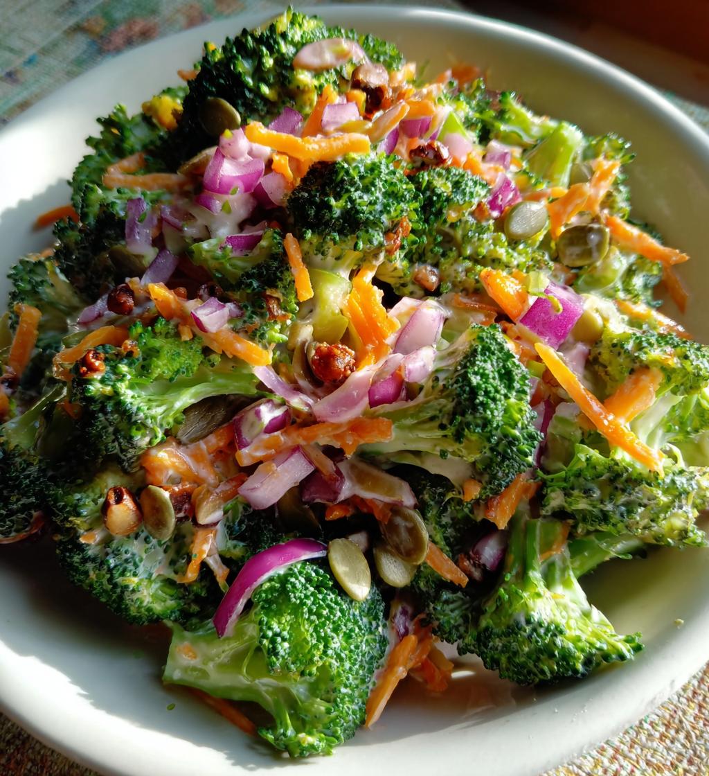 broccoli salad - detail 1