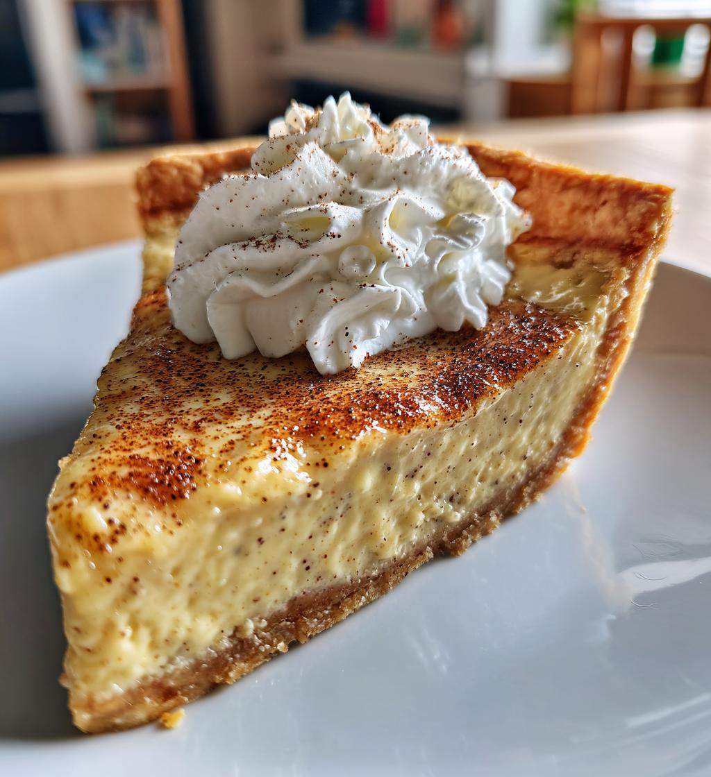 eggnog pie