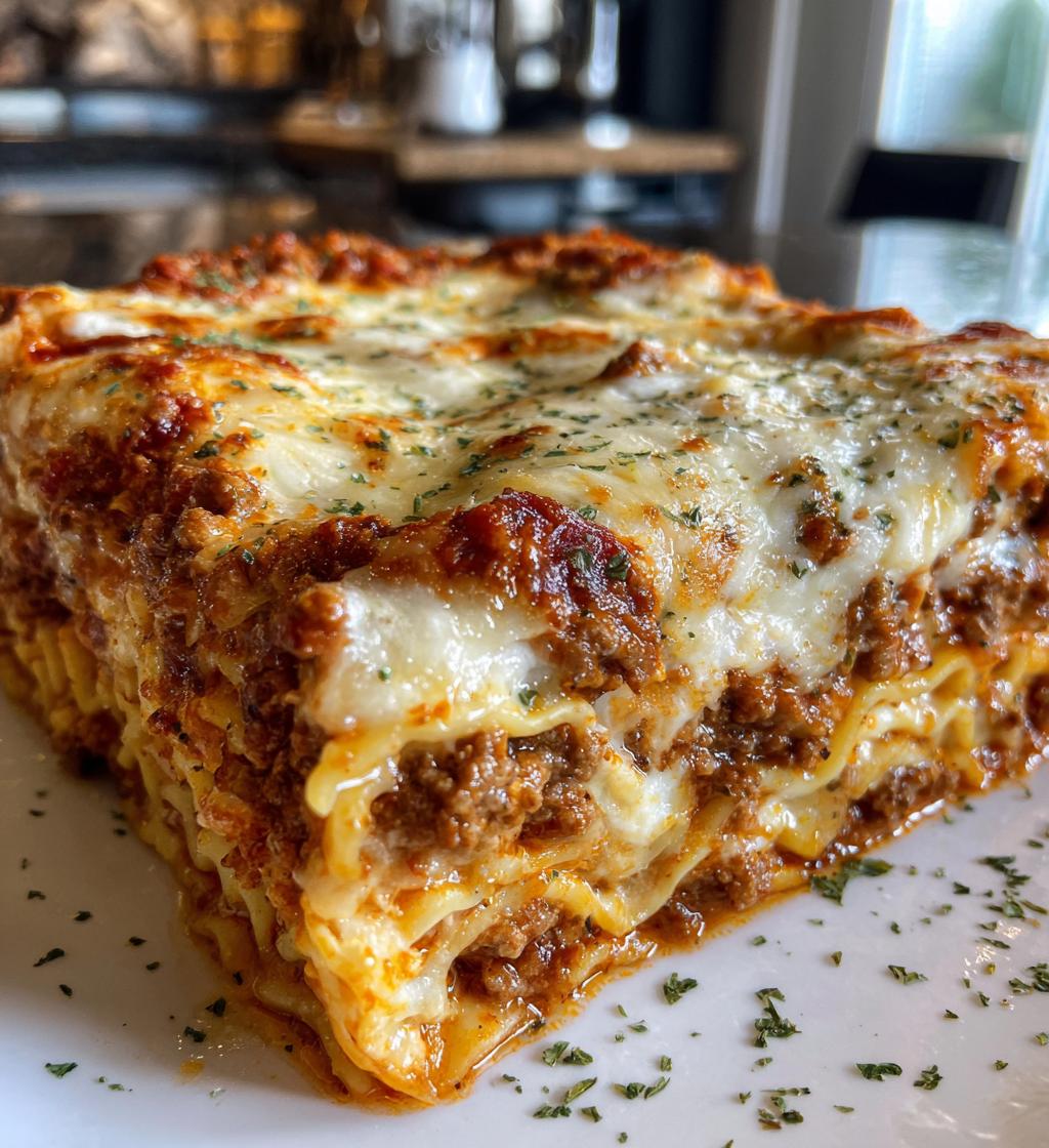 lasagna casserole - detail 1