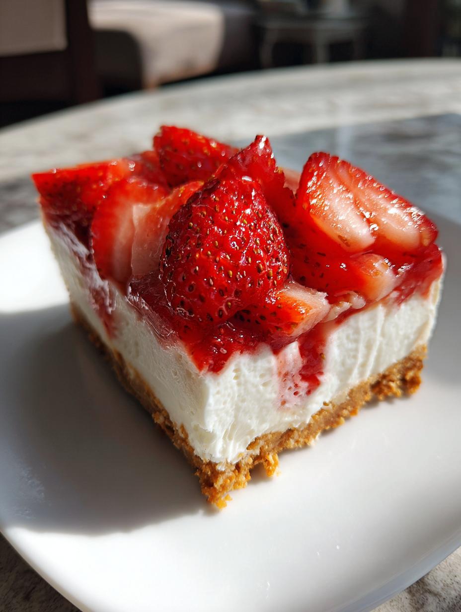 strawberry cheesecake - detail 1